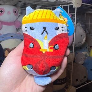 Cats vs Pickles CVP Holiday 2022 Scrooge 4” Stuffed Bean Plush